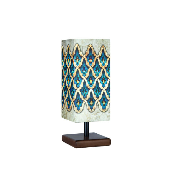 Lampe de table en bois persane minimaliste & amp; de chevet MT7