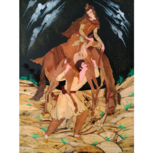 Art en Marqueterie de Bois – L’Amour Artistique Perse