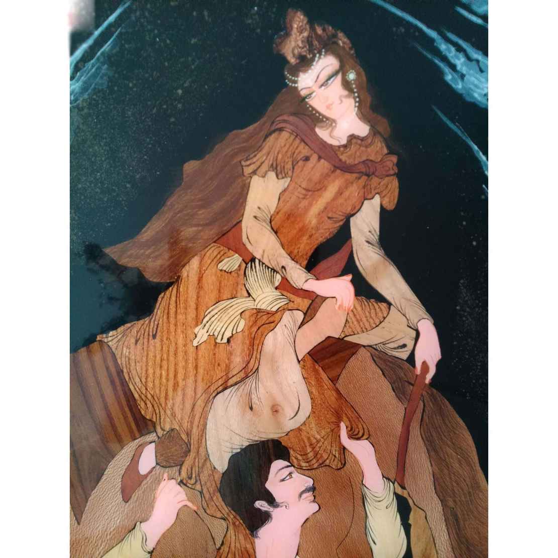 Art en Marqueterie de Bois – L’Amour Artistique Perse