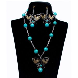 Set de bijoux persans Morghe Amin modèle Papillon