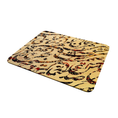Tapis de souris artisanal motif calligraphie persane Nastaliq