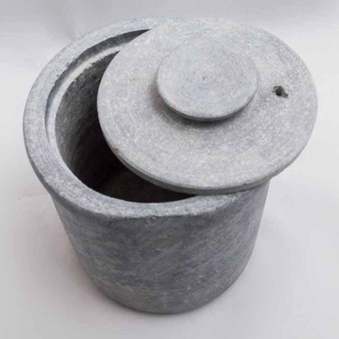 Pot Dizi Persan en Pierre avec Couvercle pour la Cuisson d’Abgoosht – Arat