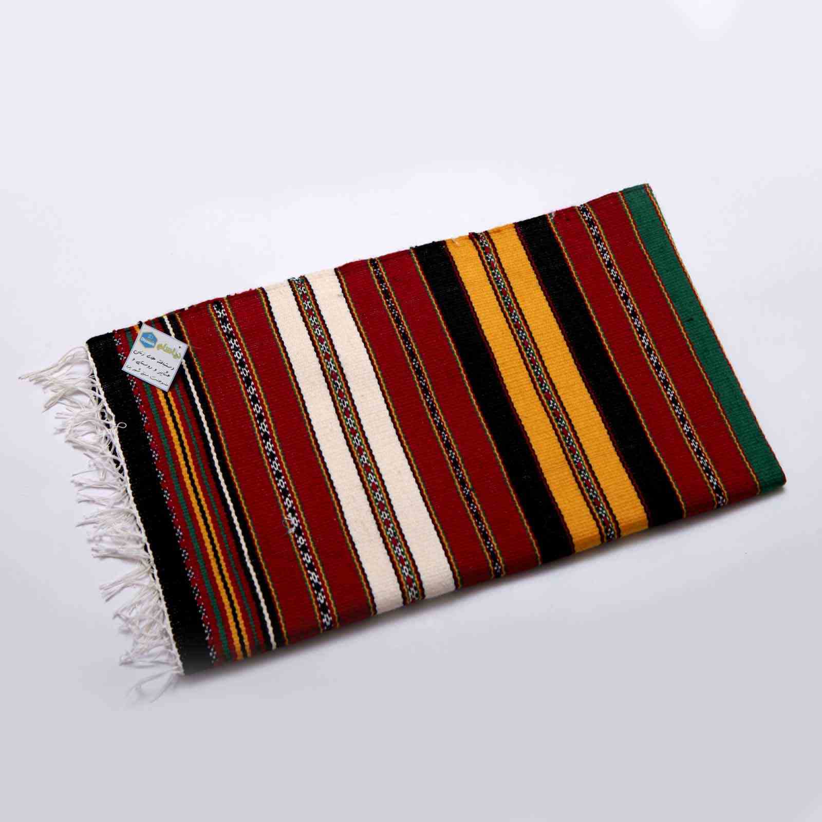 Tapis Jajim persan authentique tissé à plat rayé Diyasam
