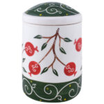 Poterie Bocal – Fait Main avec Motif de Grenade