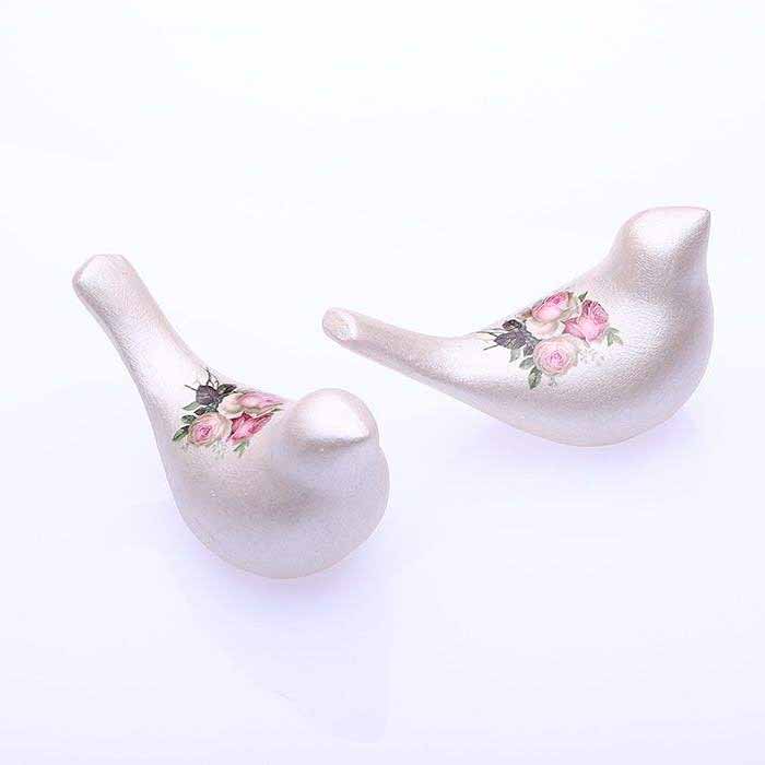 Ensemble de Porte-bougies en Poterie Persane – Grenade & Oiseau