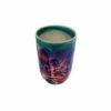 Tasse en céramique artistique - Motif à glaçage dégoulinant, modèle Art