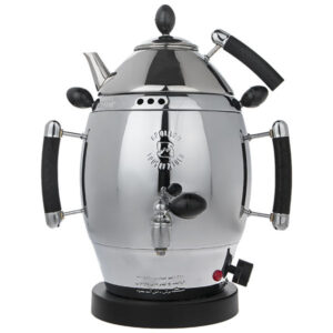 Machine à thé samovar électrique en acier finition lisse 6 litres