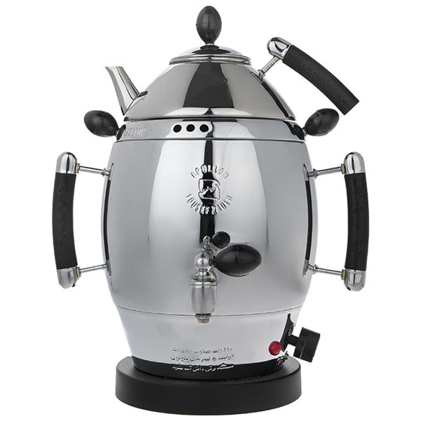 Machine à thé samovar électrique en acier finition lisse 6 litres