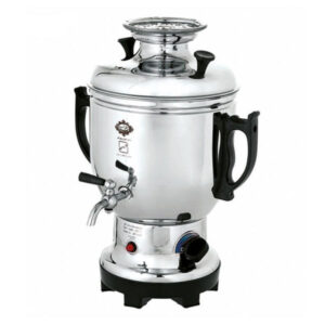 Machine à thé samovar électrique en acier finition lisse 5 litres