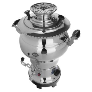 Machine à thé samovar électrique persan design traditionnel 7 litres