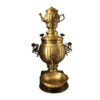 Samovar en laiton persan, théière décorative à charbon 5 litres