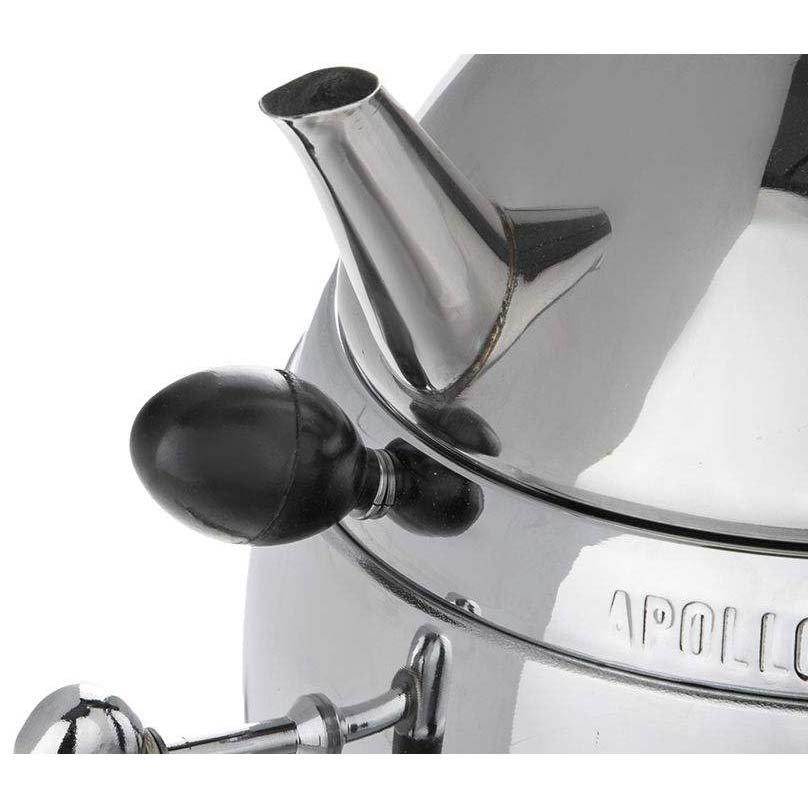 Machine à thé samovar électrique en acier finition lisse 6 litres