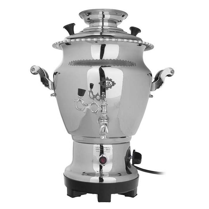 Machine à thé samovar électrique persan design traditionnel 7 litres