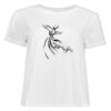 T-shirt Blanc en Coton Persan Modèle Sama — Inspiré par la Poésie Persane, Art Calligraphique