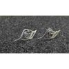 Ensemble de collier et boucles d'oreilles en argent persan modèle Elahe
