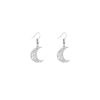 Ensemble de collier et boucles d'oreilles en argent persan modèle Azr