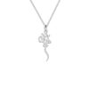 Ensemble de collier et boucles d'oreilles en argent persan modèle Haniyeh