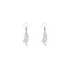 Ensemble de collier et boucles d'oreilles en argent persan modèle Mahsti