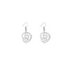 Ensemble de collier et boucles d'oreilles en argent persan modèle Dey Symbole