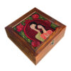 Boîte en Bois pour Cadeaux – Motif Persan Inspiré Amour