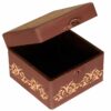 Boîte en Bois pour Cadeaux – Motif Persan Inspiré Poème