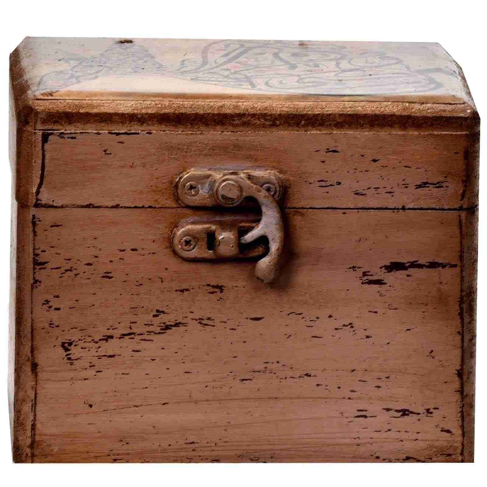 Boîte en Bois pour Cadeaux – Motif Persan Inspiré Sama