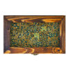 Boîte en Bois pour Cadeaux – Motif Persan Inspiré Tapis