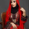 Panneau de robe brodé Balochi fait à la main - Kahnooji