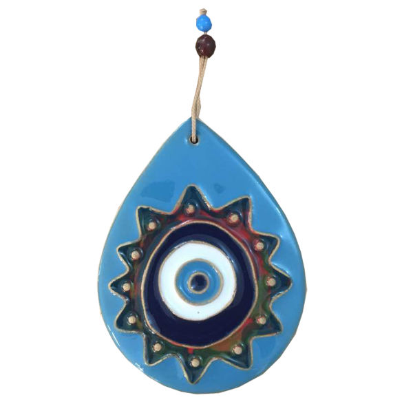 Amulette Murale Décorative Cheshm Nazar avec Œil Turc - Gisoo