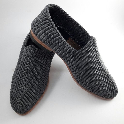Chaussures Giveh - Chaussures traditionnelles perses respirantes faites à la main Modèle Klash Gris