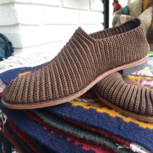 Chaussures Giveh – Chaussures traditionnelles perses respirantes faites à la main Modèle Marron