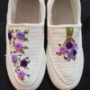 Chaussures Giveh - Chaussures traditionnelles perses respirantes faites à la main Modèle Fleur