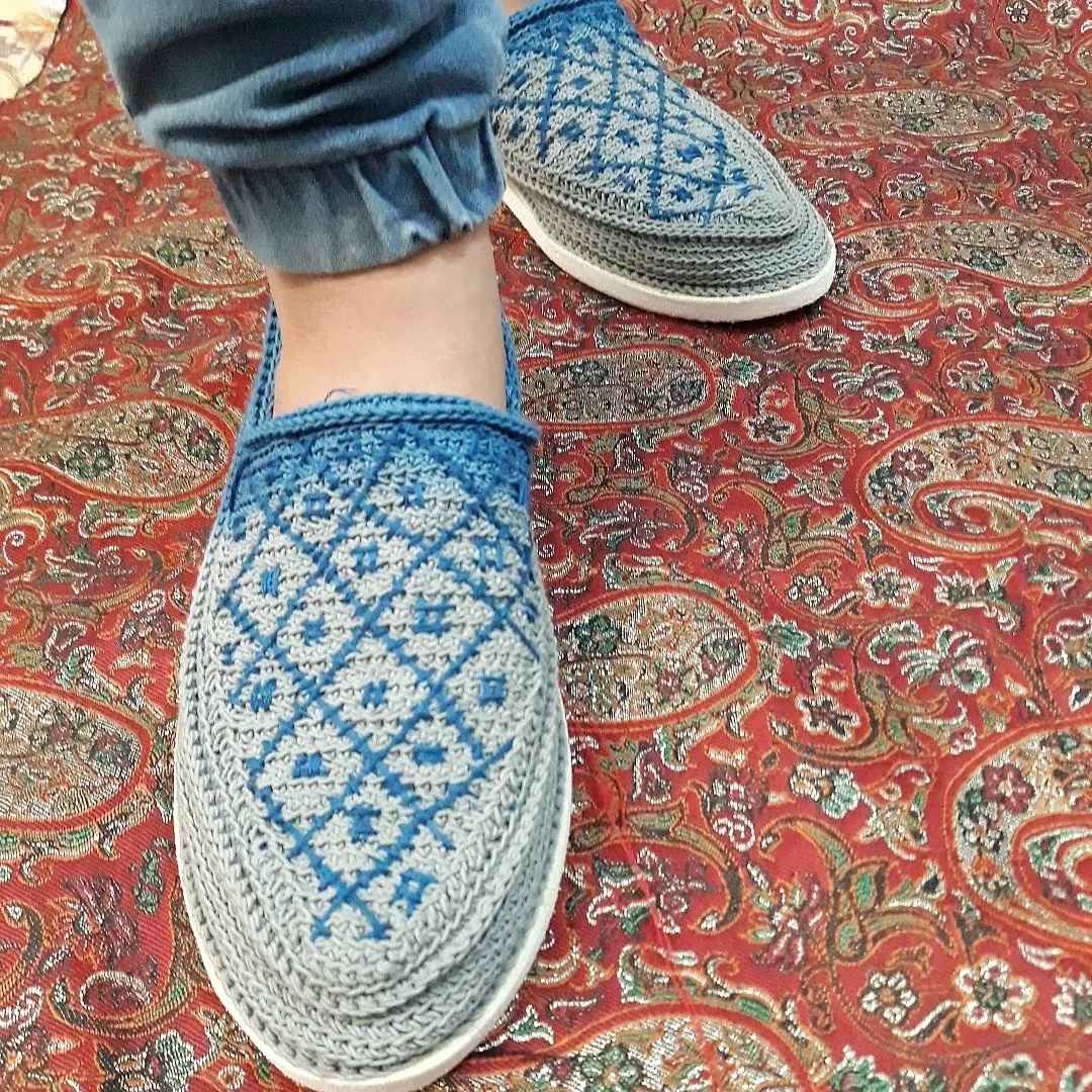 Tapis Kilim en laine persane véritable tissé à la main à Ghoochan Médaillon