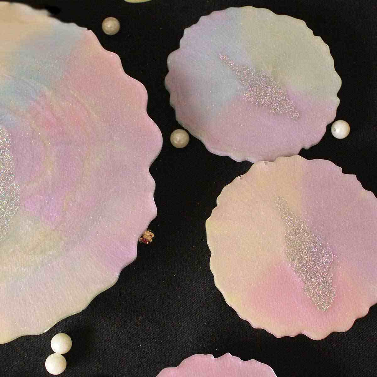 Set Haft-sin en résine pour Nowruz, le Nouvel An persan Rainbow