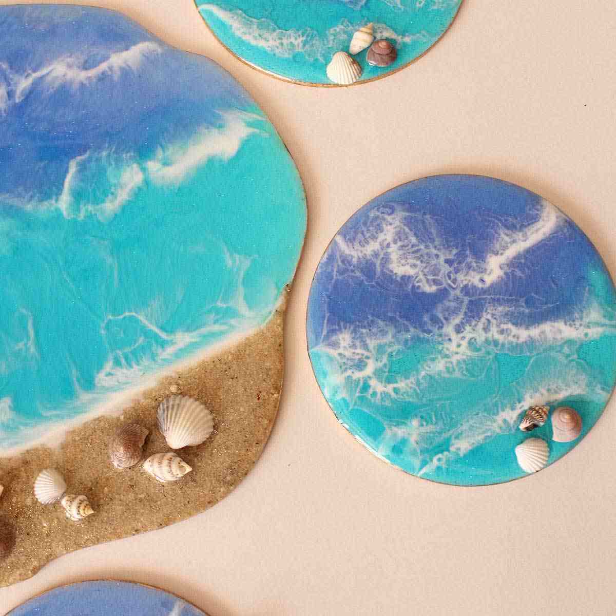 Set Haft-sin en résine pour Nowruz, le Nouvel An persan Sea