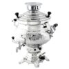 Machine à thé samovar à gaz persan design traditionnel motifs floraux 10 litres