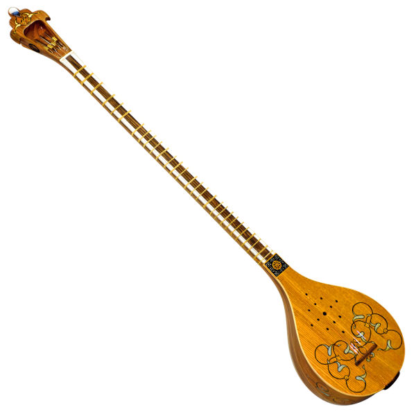 Instrument à cordes Setâr persan - Fabriqué à la main par Iransaz, Modèle Barbad