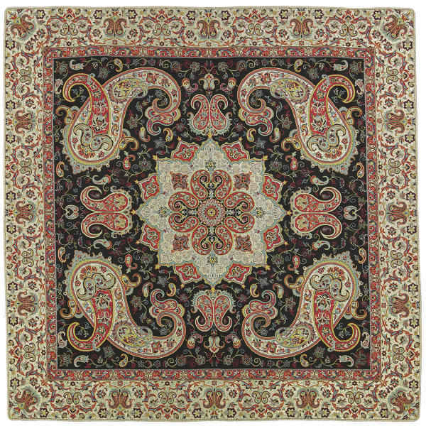 Nappe Termeh Luxueuse avec Motif Paisley Persan Diamond