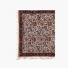 Nappe Persane : Nappe Traditionnelle à Impressions au Bloc Kalamkari d'Ispahan Qajar