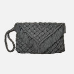 Pochette macramé au style boho – Modèle Goshe
