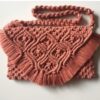 Pochette macramé au style boho - Modèle Gandom