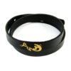 Bracelet en cuir persan pour hommes et femmes - Hich Noir