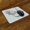 Tapis de souris artisanal motif calligraphie persane Sokhan