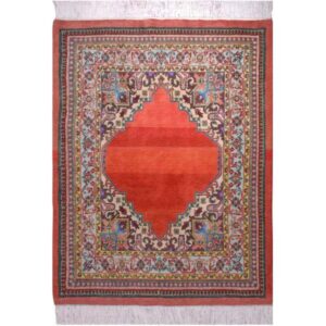 Tapis Persan Noué à la Main dans le Modèle Sahand de Heriz