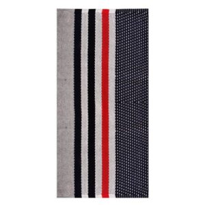 Tapis Jajim persan authentique tissé à plat rayé Mat