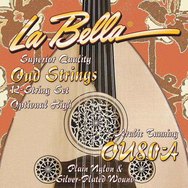 Pack de cordes pour instrument Oud modèle OU80A
