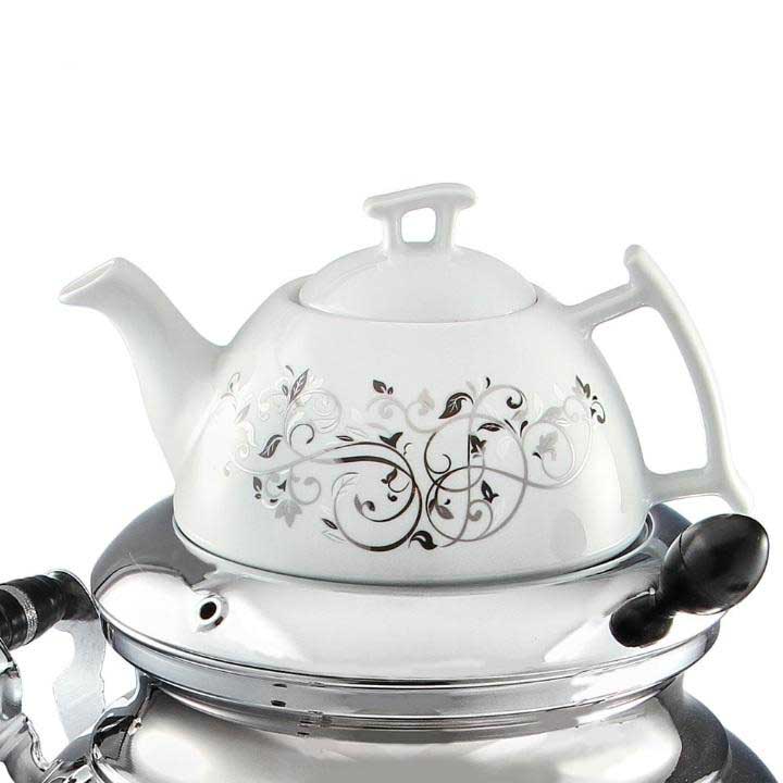 Machine à thé samovar à gaz persan avec théière Golestan 7 litres