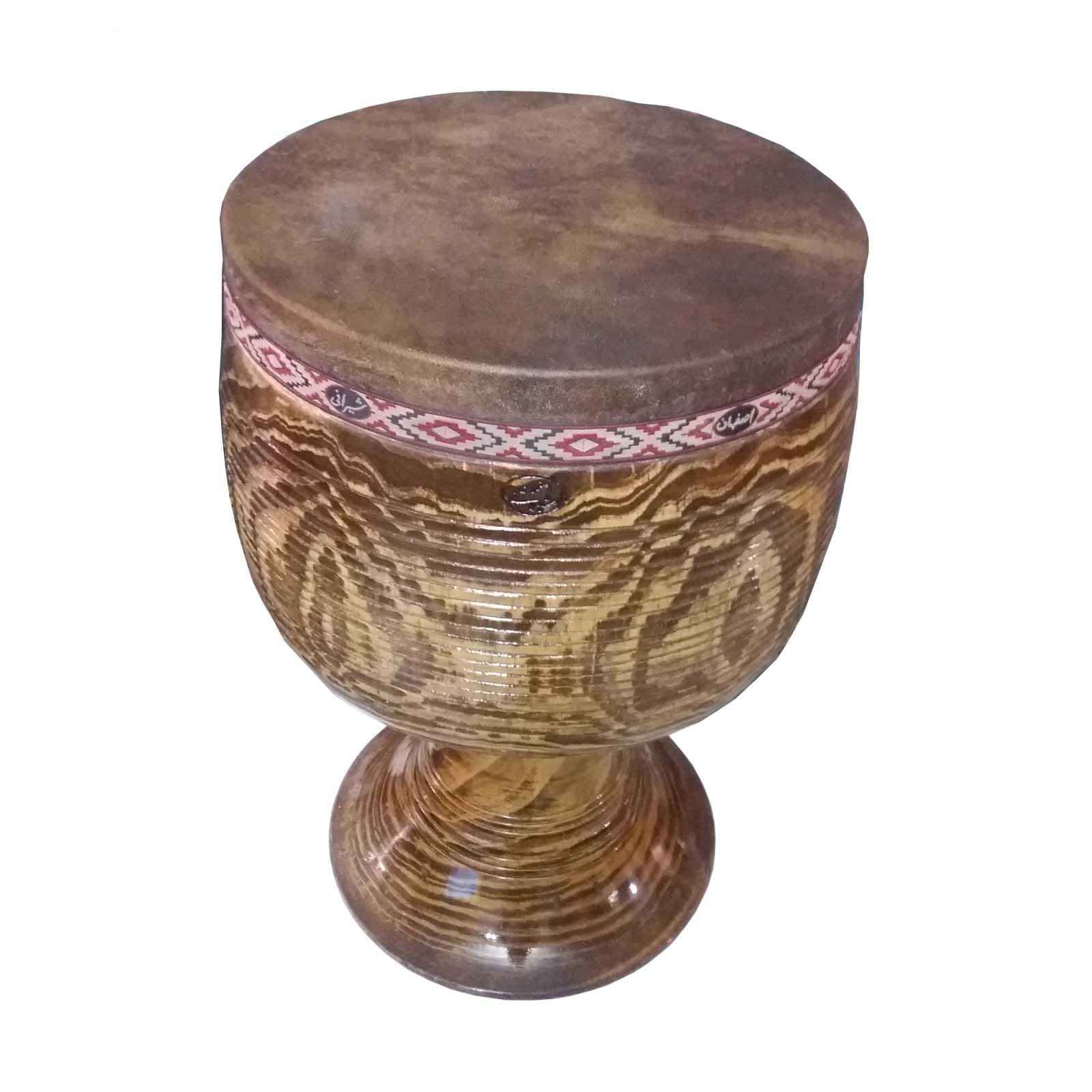 Tambour Tombak Persan – Shirani Taille 29.5, Modèle 1 Timbre