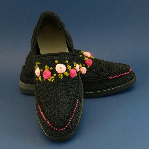 Chaussures Giveh - Chaussures traditionnelles perses respirantes faites à la main Modèle Shokofeh