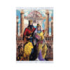 Tapis persan figuratif représentant Cyrus et Mandana